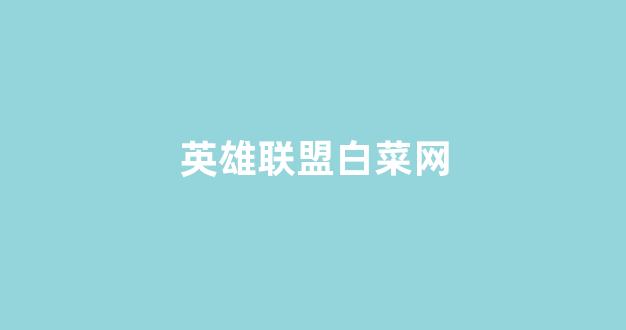 白菜公司排名
